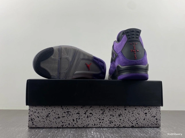 Kicktheory Scott Purple Jordan Suede 4 Travis x Air 0714